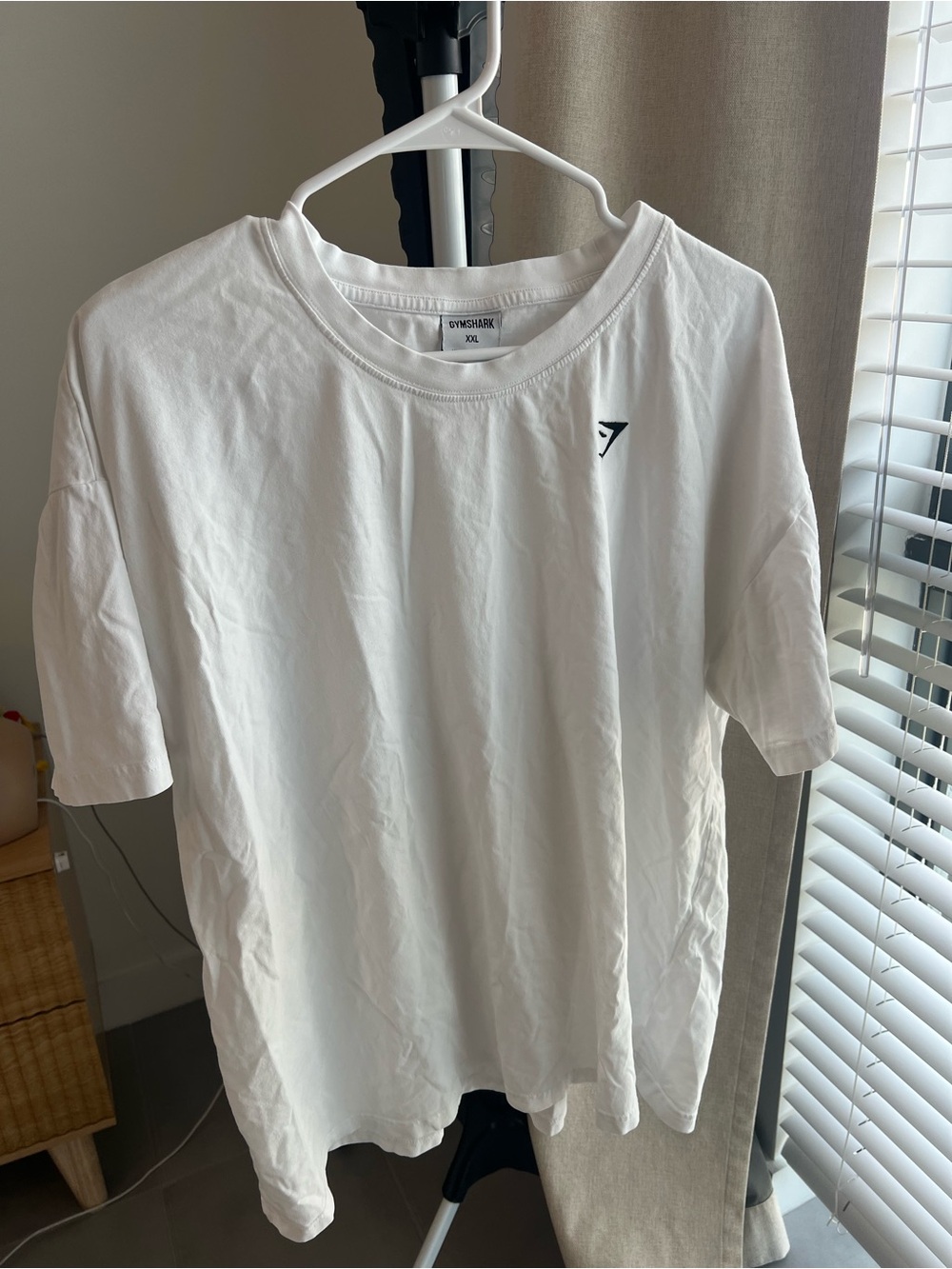 Gymshark Training Oversized T-shirt in White Size XXL